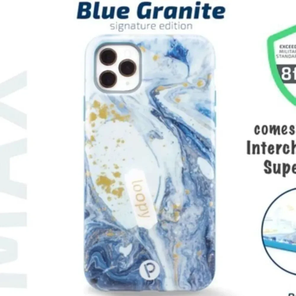 Loopy Blue Granite Right Handed Case iPhone‎ 6/7/8 Plus